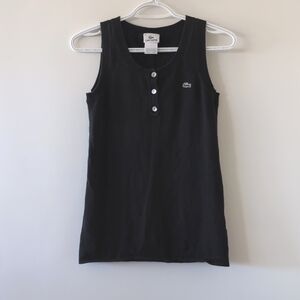 Lacoste knit sport tank top size 36